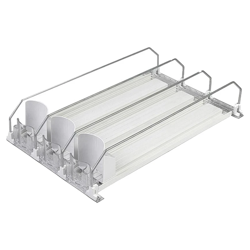 

A68P-Refrigerator Beverage Dispenser Self-Propelled Beverage Organizer Bottle And Can Dispenser