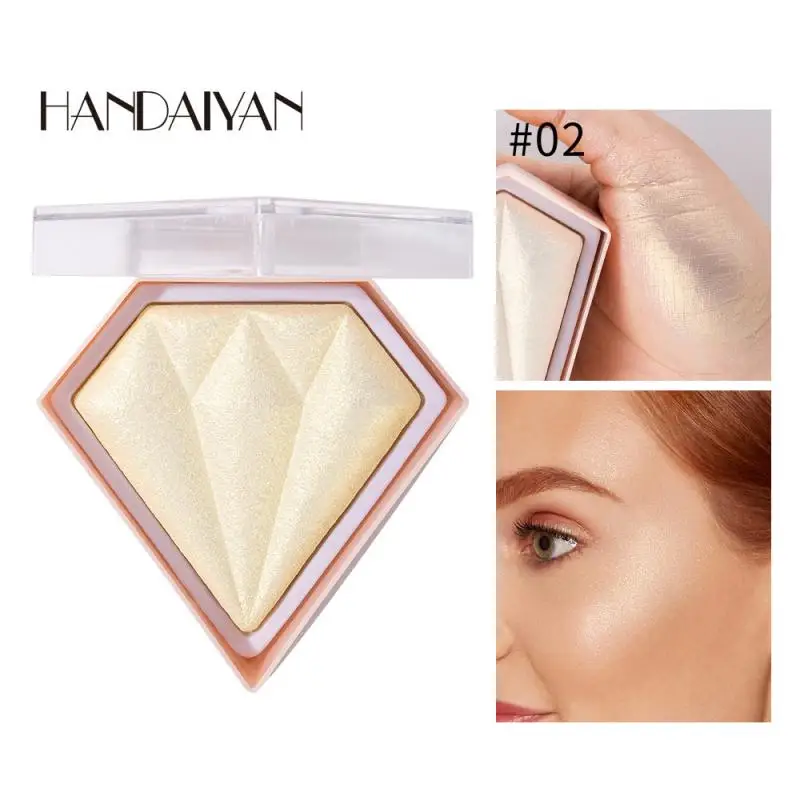 1/2PCS Handaiyan Highlighter Shimmer Face Blush Body Glitter Wand Bronzer Illuminator Women Makeup Cosmetic