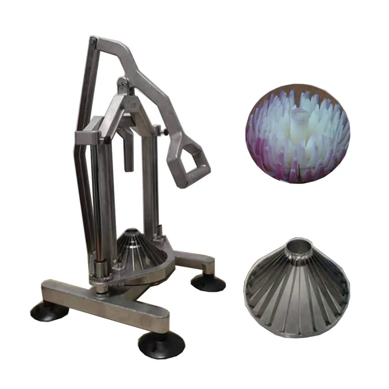 Hot selling high-quality performance onion flower cutting machine