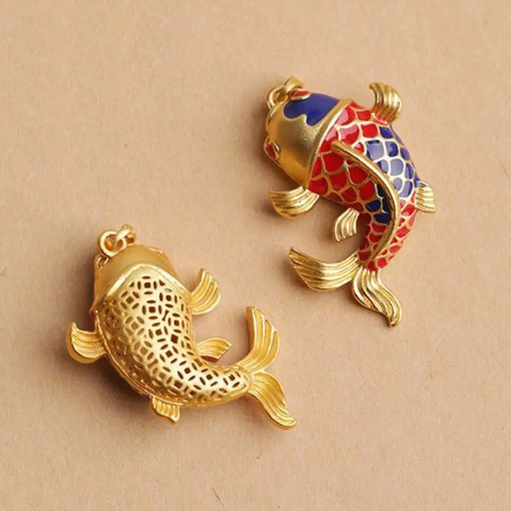 

Unique Small Pendant Lucky Keychain Chinese Style Koi Carp Key Chain Strap Car Keys Charms Attract Wealth Car Key Chain Women