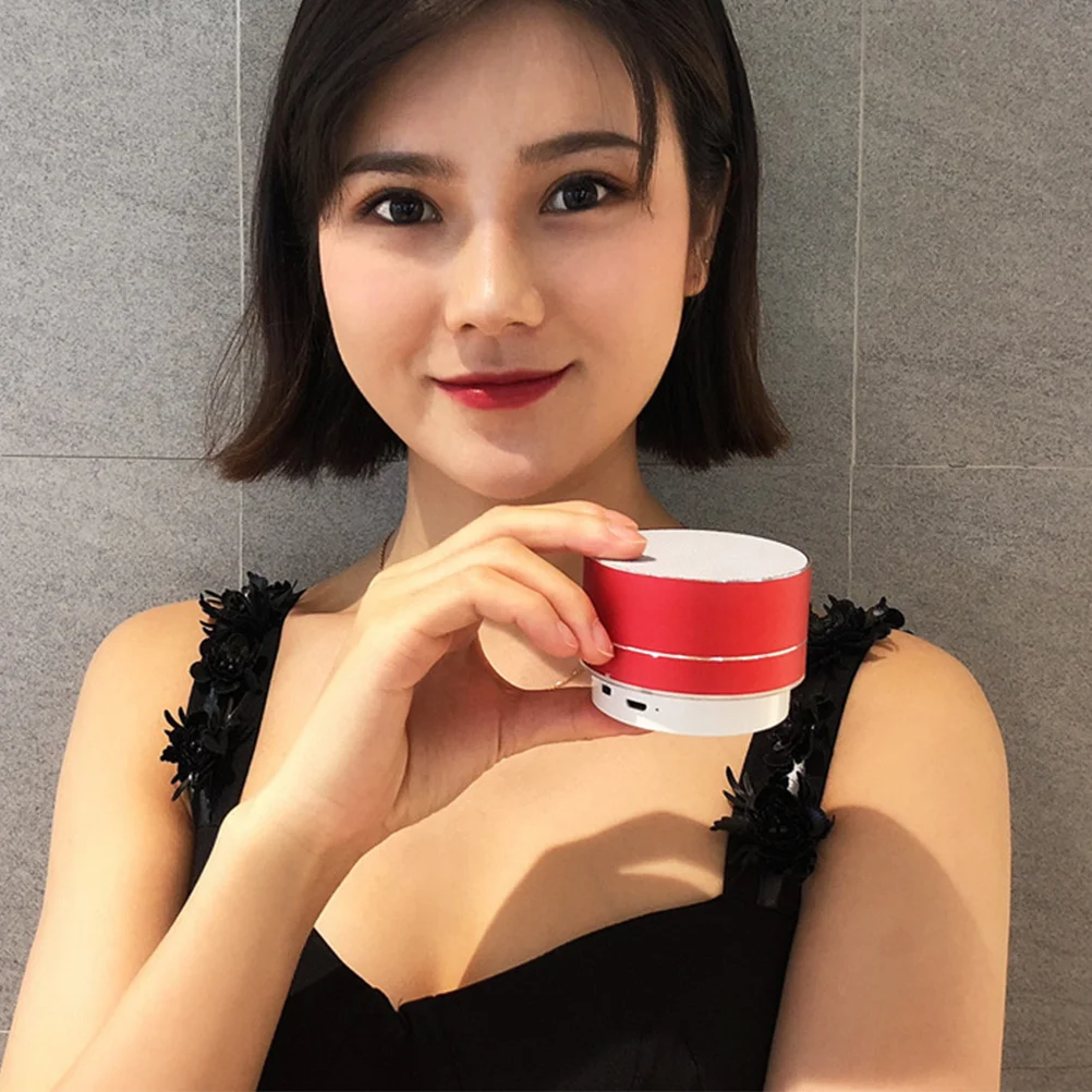 

Speaker Portable Wireless Led Mini Music Player Card Slot 360 Surround Sound Colorful Breathing Light