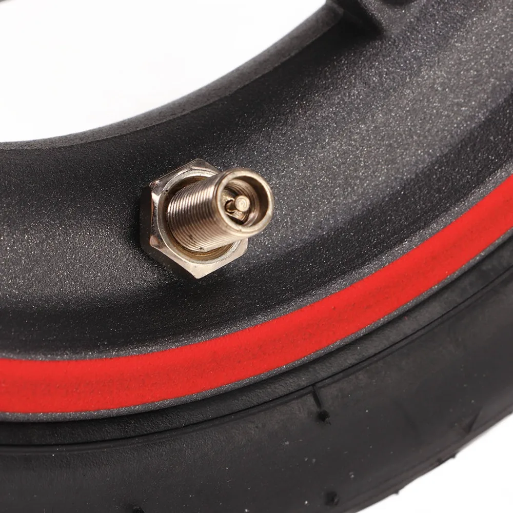 

Rubber Electric Scooter Rear Wheel With 120mm Brake Disc Aluminum Alloy Hub Scooter Replacement Wheel for Xiaomi Pro/Pro2
