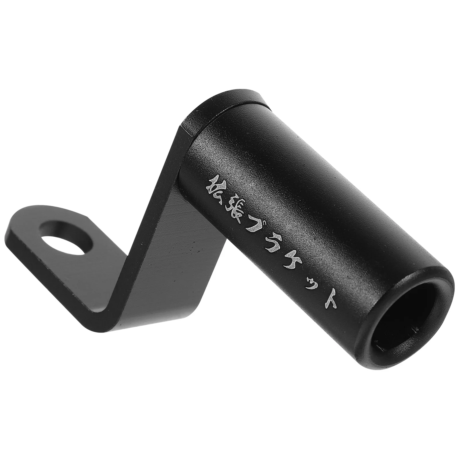 

Black Motorcycle Mirror Extension Mount Bracket Pedestal Aluminum Alloy Durable Handle Hook Motorbike Accessories
