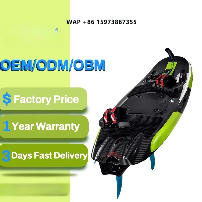 RUSH WAVE Factory Direct Jetsurf Sports Power Motor Jet Surf Board with EFI02 for Offshore Waters