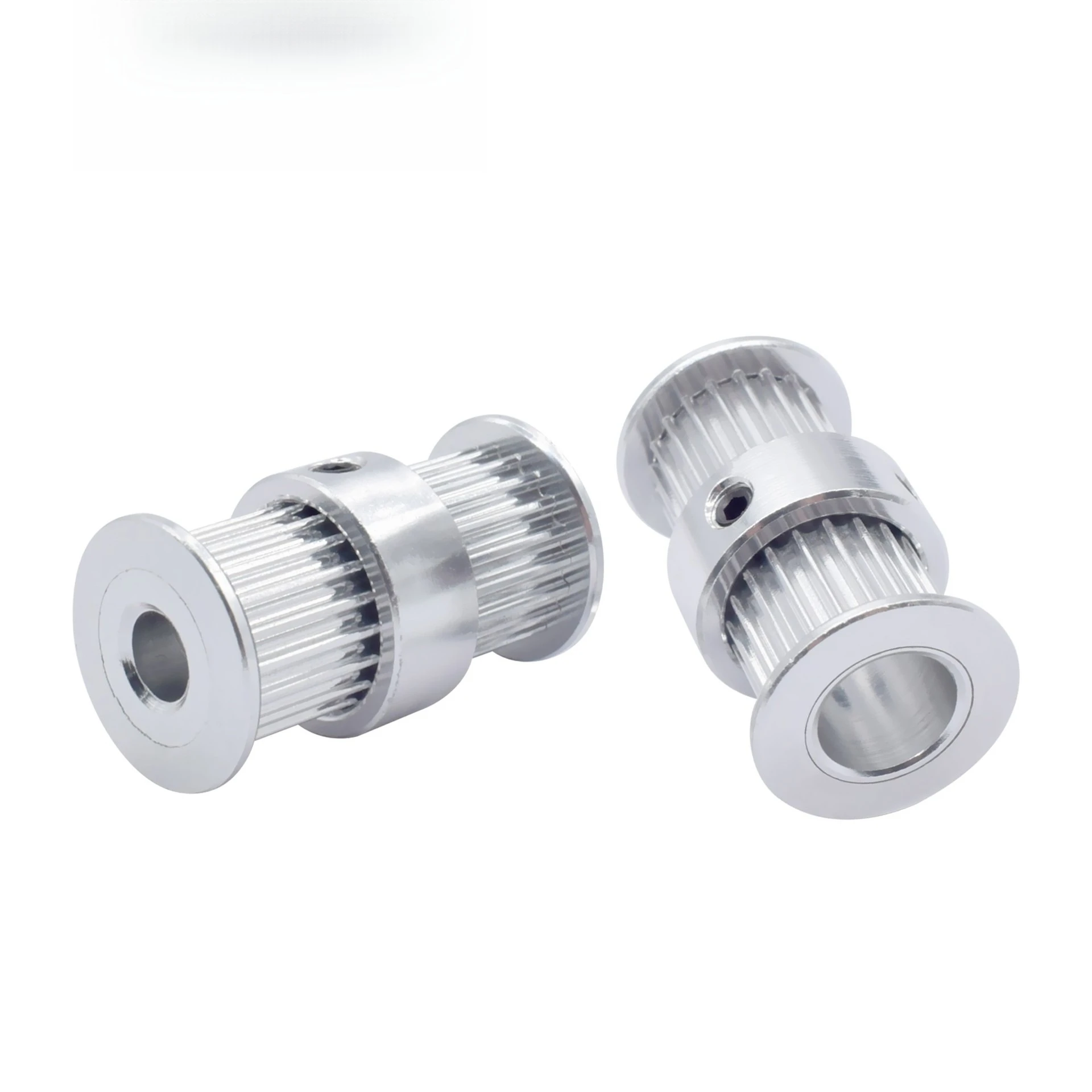 3D printer accessories 2GT double head one-piece synchronous wheel pulley pulley 20 gear drive wheel gt2