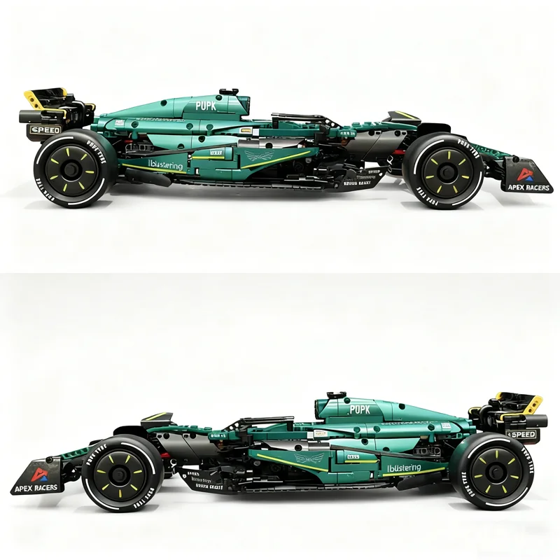 الأداء الكلاسيكي 1912 قطعة سيارة رياضية فائقة اللبنات MOC لتقوم بها بنفسك مجموعة تجميع لعبة طفل تحصيل ديكور الحفلات طوب السيارة #4