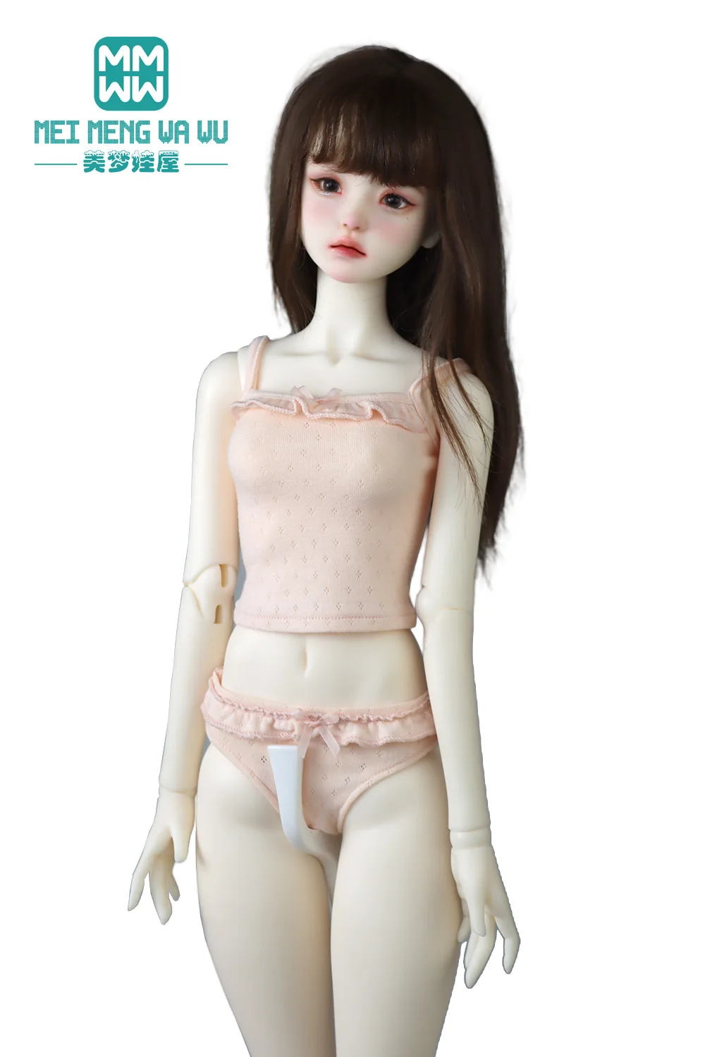 

Fits 28--60CM 1/3 1/4 SD DD MSD BJD Doll accessories Stylish cut-out lingerie set