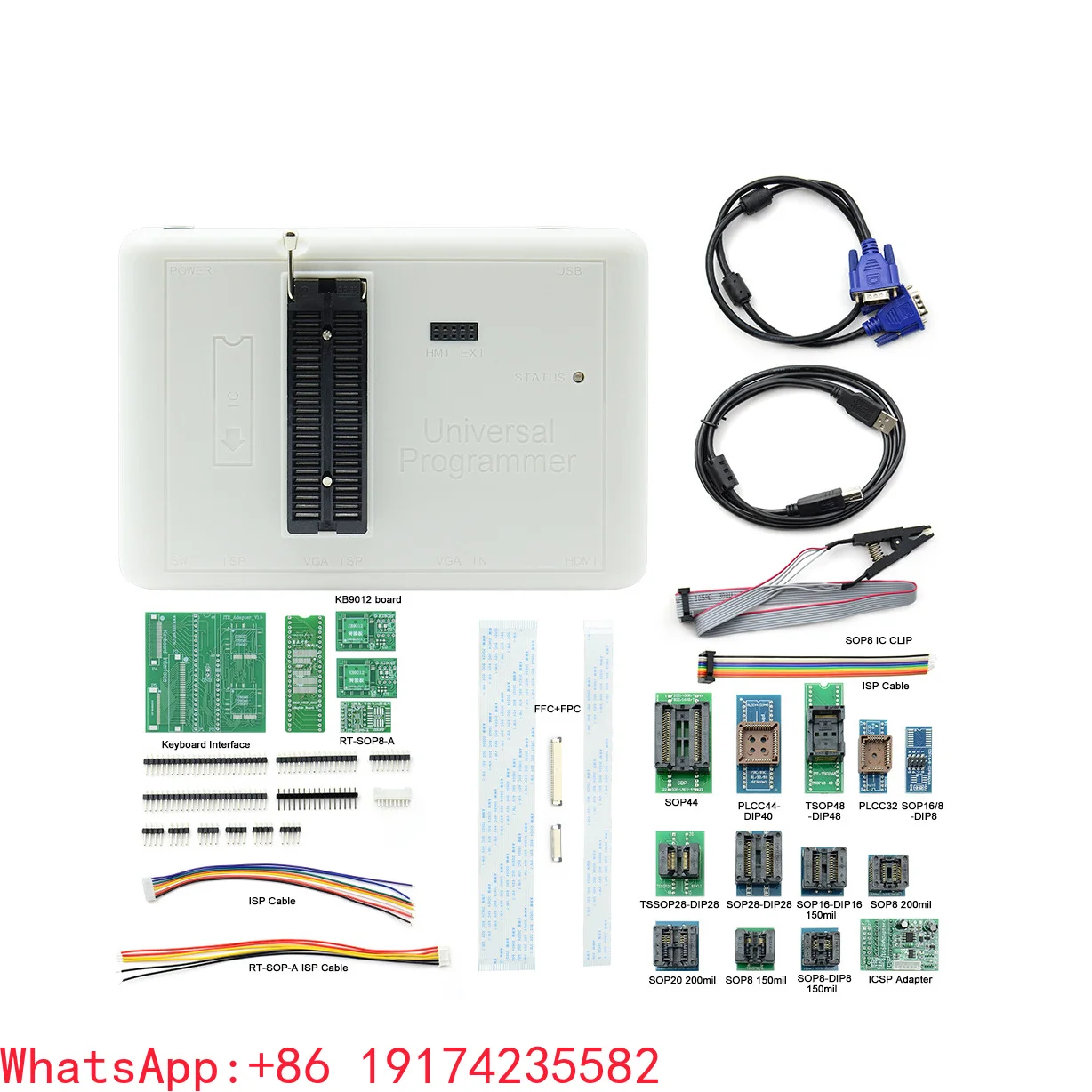 RT809H Programmer Network LCD TV Online Read and Write ISP NAND Notebook Consumer Electronics