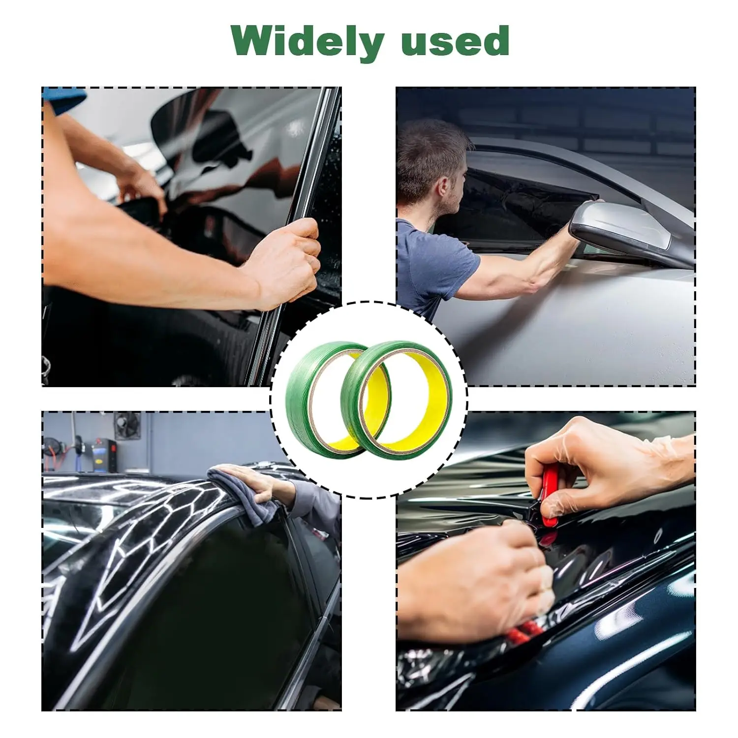 Fahrzeug Farbwechselfolie Knifeless Finish Line Tape Kit Vinyl Wrap Tools für Autoaufkleber Design Schneidelinie Grafikfolie Werkzeug – Detail 8