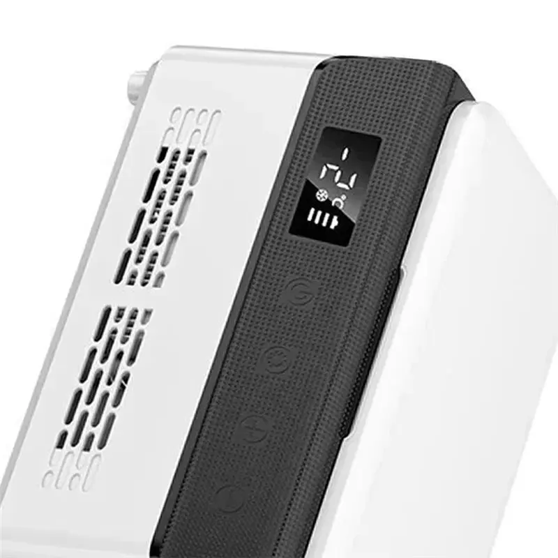 CKFAM-USB Charging LCD Display Insulin Refrigerator Portable Mini Insulin Cooler Double-Layer Storage