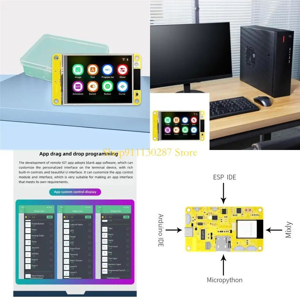 

J1HC WiFi и Development Board 2.4 "240x320 Display ЖК -модуль TFT