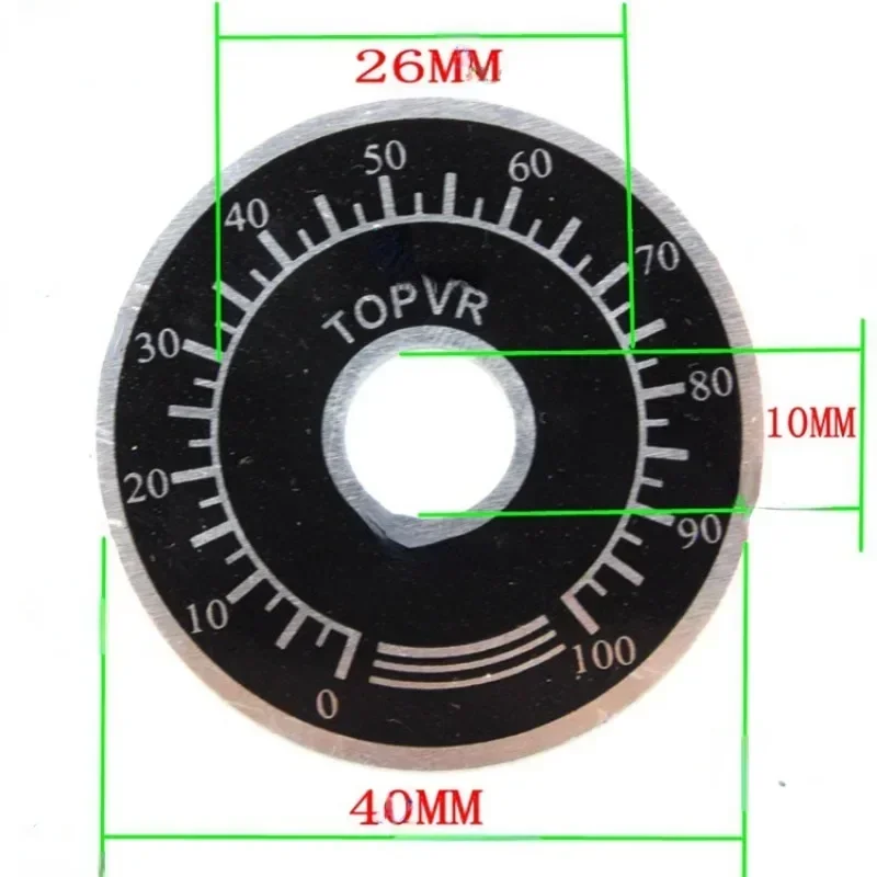 1Pc WTH118-2W Duplex Enkele Turn Potentiometer 6 Pinnen 1K 2.2K 4.7K 10K 22K 47K 100K 470K 1M Ronde Schacht 20Mm