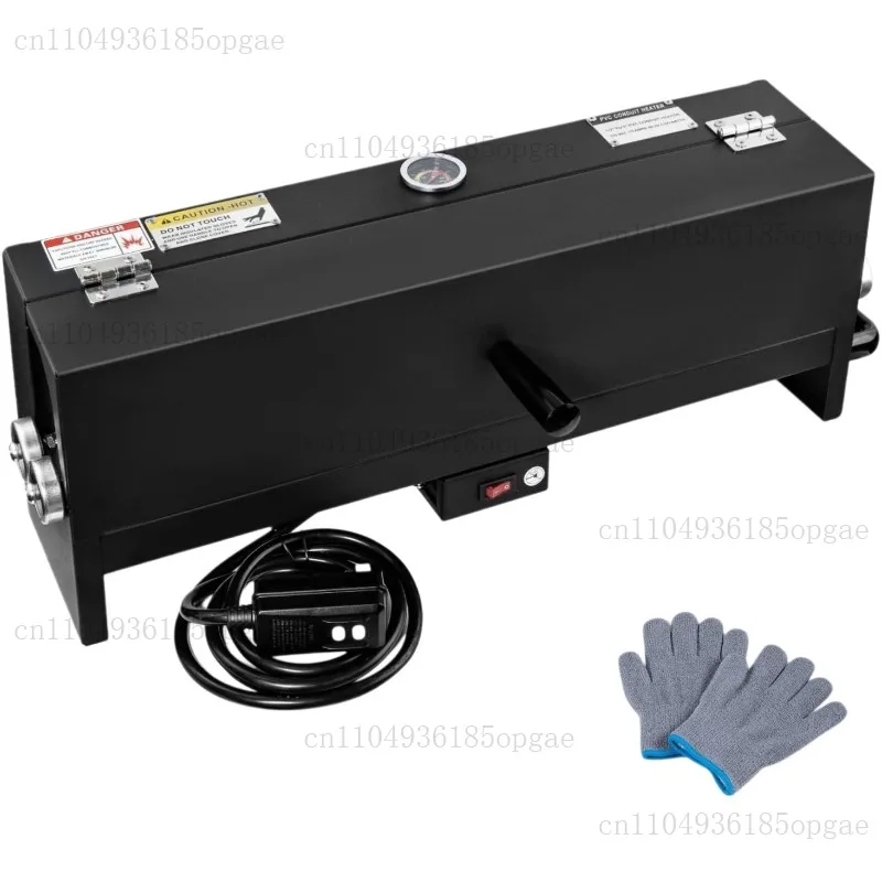 

PVC pipe heater with temperature control box safely closed 120V 1400W fast heating bending