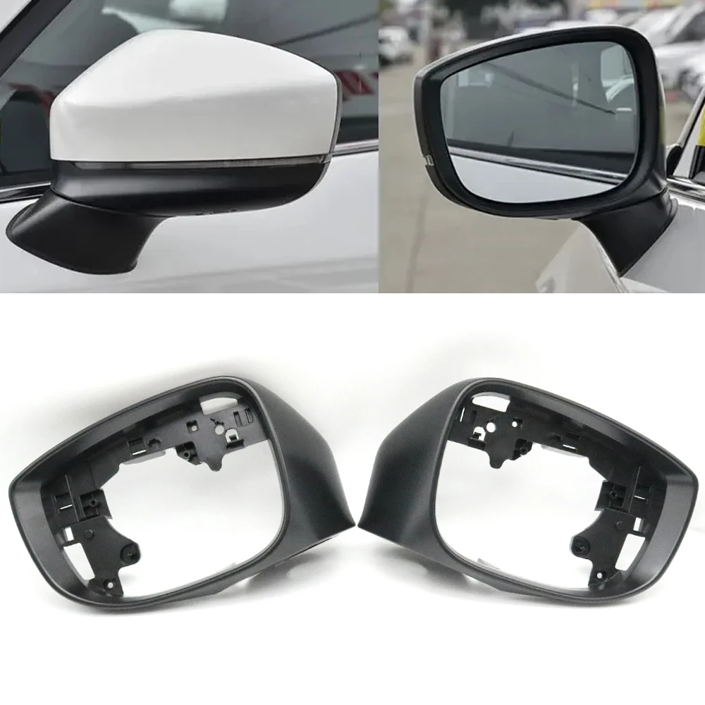 Car Wing Door Mirror Housing Shell Cover Lid Side Rearview Mirror Frame For Mazda CX-5 CX-8 CX-9 CX8 CX9 CX5 2017-2024