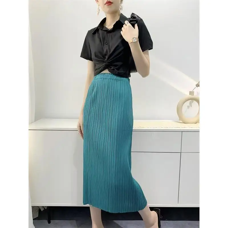 Peacock blue lined