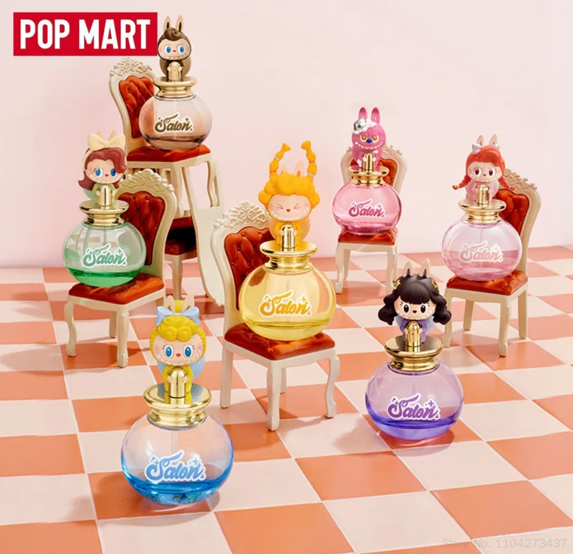 POP MART The Monsters Labubu Hair Salon Series Fragrance Spray Cute Blind Box Collectible Cartoon Anime Figure Toy Ornament Gift view 6