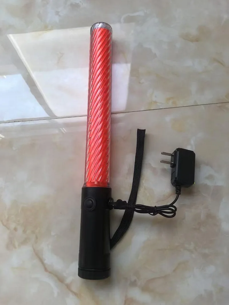 36cm Command Stick Warning Flashing Light LED Road Traffic Fluorescent Rod