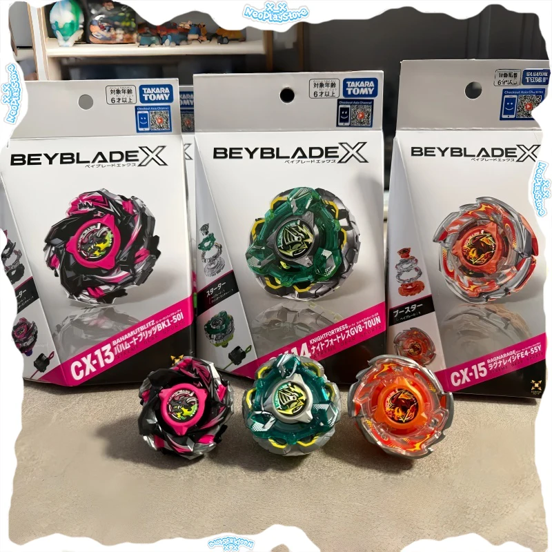 Auténtico TOMY Beyblade X Burst Battle Spinning Top CX01-15, Juguete de Batalla Competitivo, Beyblade de Anime, Artículo de Colección, Regalo