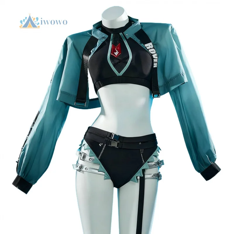 

Zenless Zone Zero для взрослых, косплей, костюм Джейн Доу, карнавальный аниме, сексуальный купальник, униформа, вечерние костюмы на Хэллоуин, маскарад, женская игра