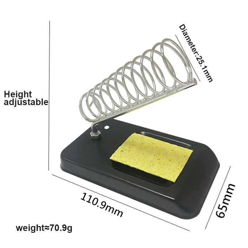 Soporte de hierro para soldadura eléctrica, soporte Universal de Metal resistente a altas temperaturas, resistente a roturas