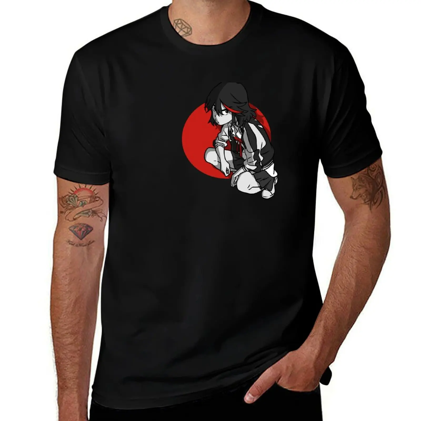 

Ryuko Matoi - Kill la Kill T-Shirt Large Size Casual Tee Shirt