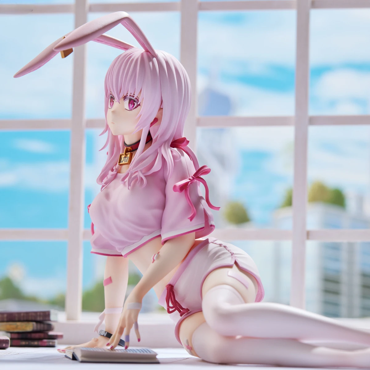 In Stock 100% Original UC Lirin Bunny Girl Bae.C 14cm PVC Action Anime Figure Model Toys Collection Adult Gifts Decoration