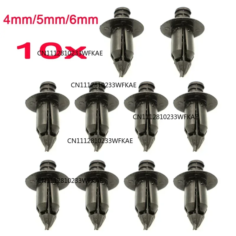 Motorcycle 4mm 5mm 6mm Rivet Fairing Body Trim Panel Fastener Screw Clips For Honda Yamaha Kawasaki Ducati Suzuki BMW Aprilia