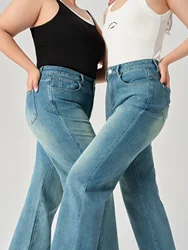 DUSHU Casual Versatile Soft Jeans For Women 2024 Autumn New Design Classic Jeans All-match Pants 24DS83022 24DS83111