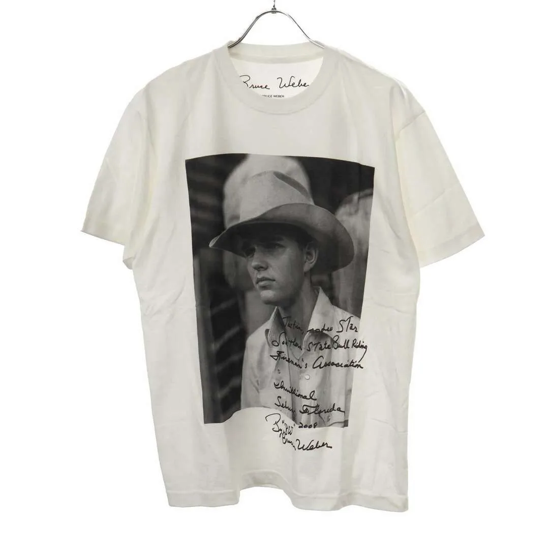 BIOTOP 21SS Bruce Weber X10 Culture Photo Print T-shirt GMM-70700-C Used MESC-0