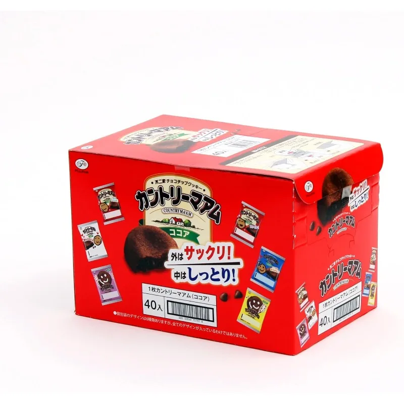 フジヤ カントリーマアム（ココア） 40個入、送料無料、国内発送