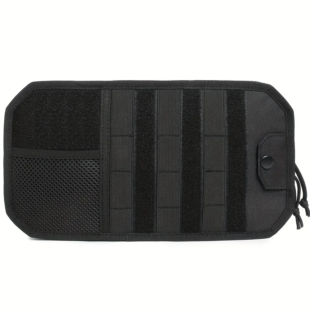 حقيبة تخزين حاجب الشمس للسيارة مع نظام مولي وإغلاق بسحاب مزدوج - منظم الكل في واحد عالي التحمل مع حزام مولي