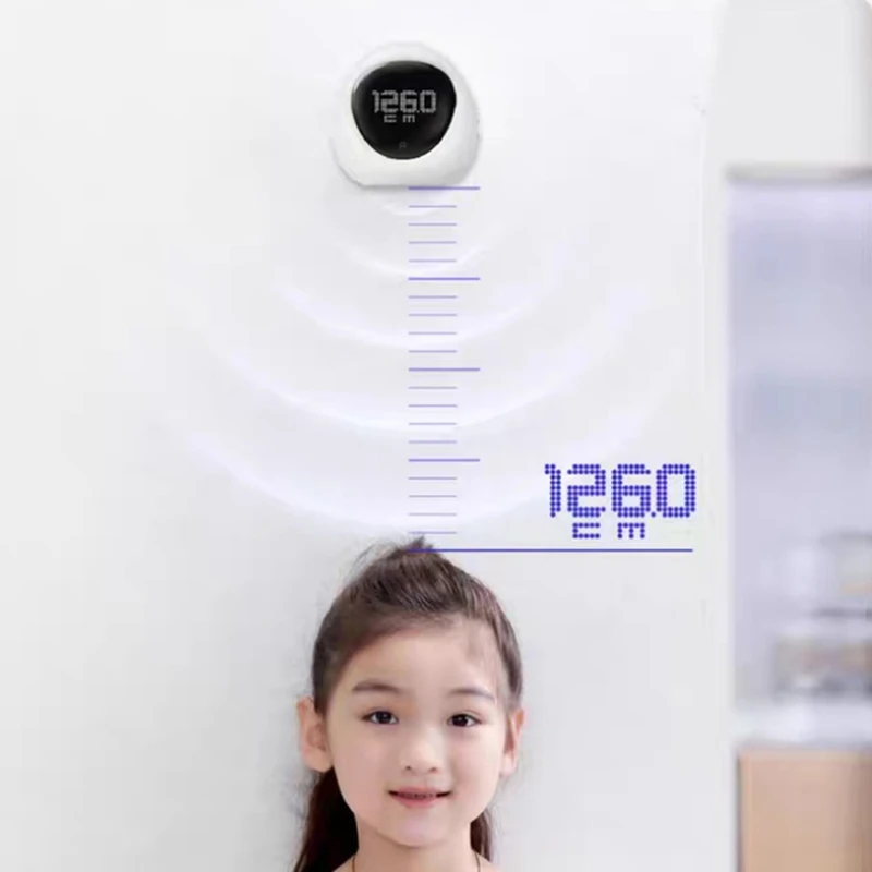 

Точный инфракрасный прибор для измерения высоты Bluetooth с голосовой трансляцией, умный настенный монтаж для детей и взрослых-A86Z