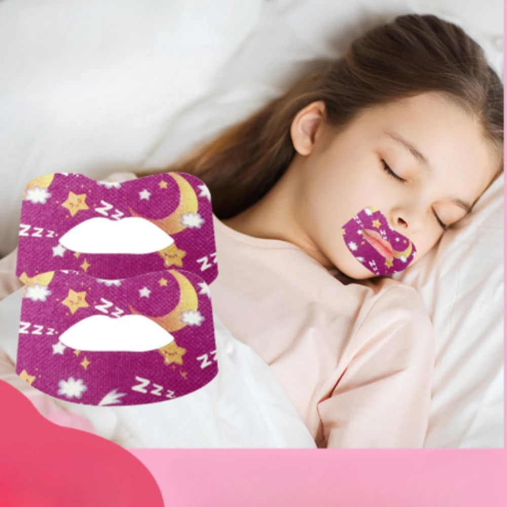 

30pcs Children Adults Sleep Nasal Breathing Anti- Snoring Mouth Tape Physical Stop Snore Tape Closed Mouth Orthopedic Mouth Tape