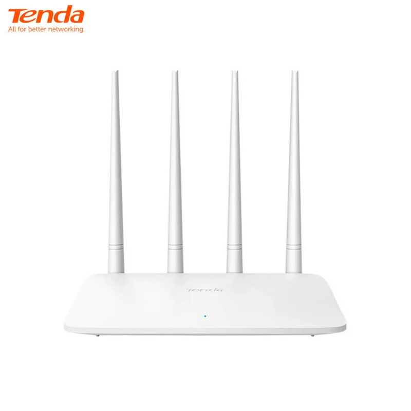 

Tenda F6 Wireless Router N300 WIFI Repeater With 4 High Gain Antennas Wider Wi-Fi Coverage Easy Set Up