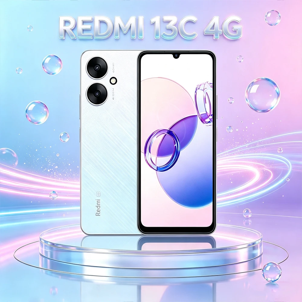 Redmi 13C 4G high-value ultra-thin body fashion smart phone 8GB +256GB/5000mAh battery long battery life mobile phone