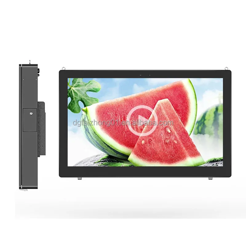 43-calowy 55-calowy zewnętrzny ekran cyfrowy z systemem Android, dotykowy wyświetlacz reklamowy, montowany na ścianie