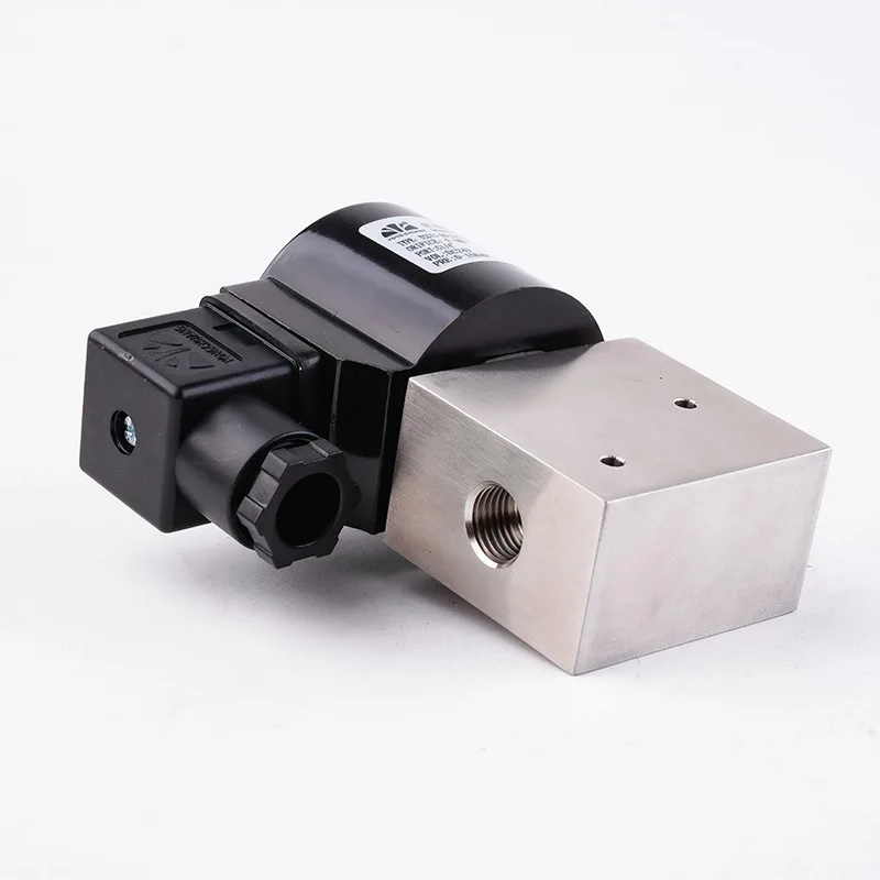 Stainless Steel Directional Valve YCG71 Direct Acting Two Position Three-way Solenoid Valve Inlet Valve with The Same Diameter