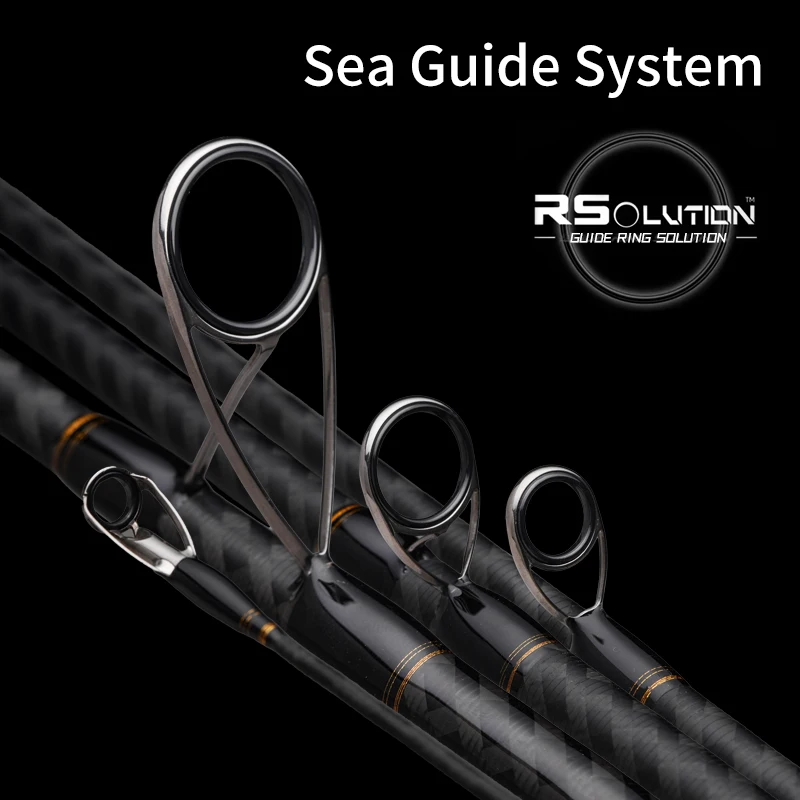 PURELURE 12FT Spinning Fishing Rod for Sea Bass