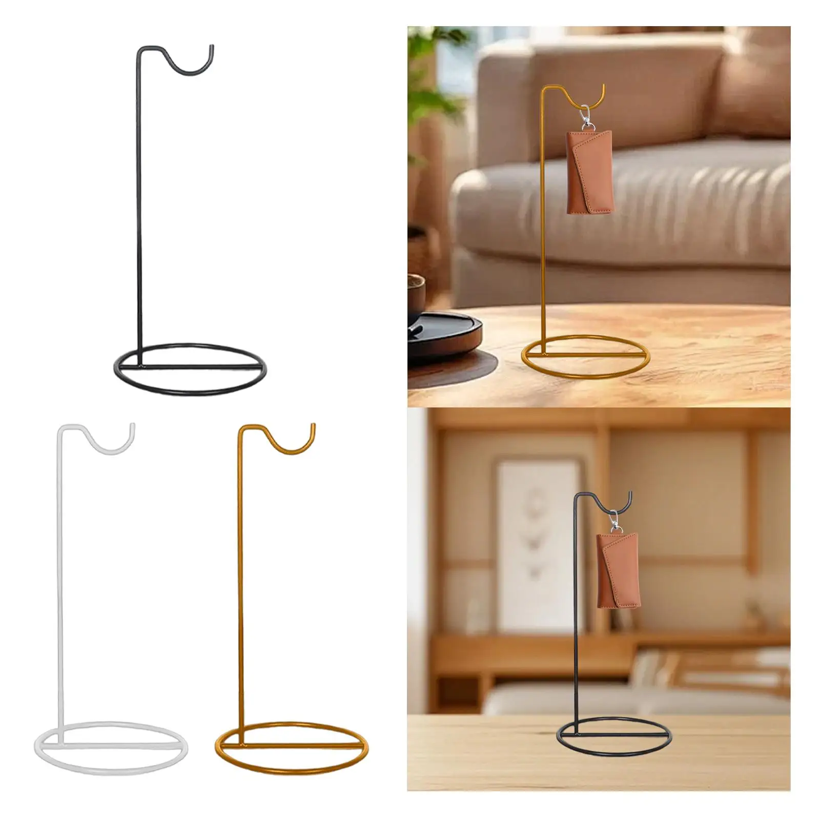 

Подставка для сумок Подставка для сумок Розничная углеродистая сталь Домашние многофункциональные поставщики Бутик-столешница Подвесной крючок Вешалка для сумок