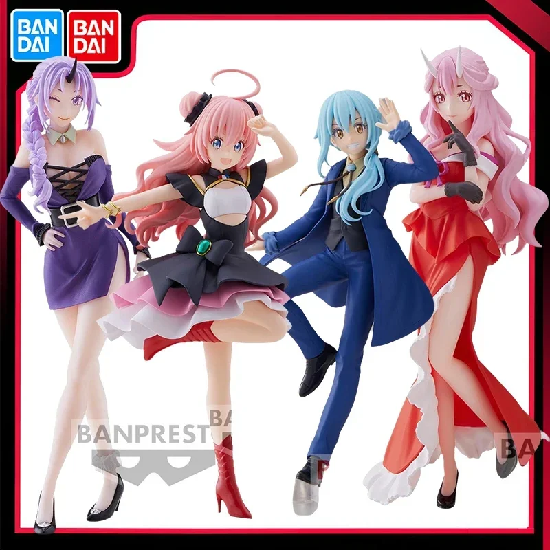 

Bandai Banpresto That Time I Got Reincarnated as a Slime10th Anniversary Shuna Milim Nava Rimuru Tempest Shion Action Figure Toy