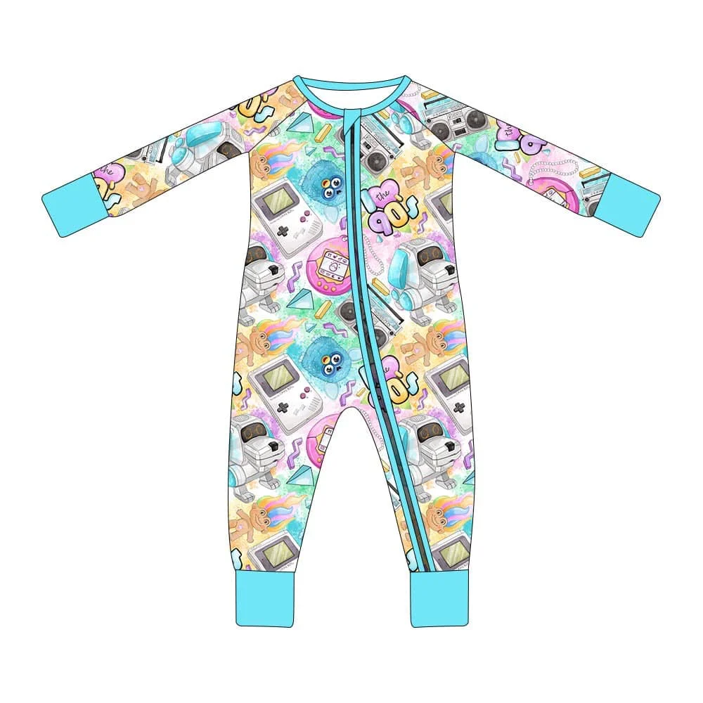 Boutique Children\'s Clothing Wholesale Newborn Toddler Clothes Long Sleeve Long Pants Romper Baby Kids Clothes Cute Jumpsuit