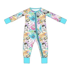 Boutique Children's Clothing Wholesale Newborn Toddler Clothes Long Sleeve Long Pants Romper Baby Kids Clothes Cute Jumpsuit