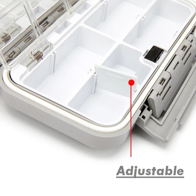 Large Travel Pill Box Portable Medicine Case Pillbox Plastic Pill Case Weekly Medicine Storage Pill Organizer Fishing Tackle Box