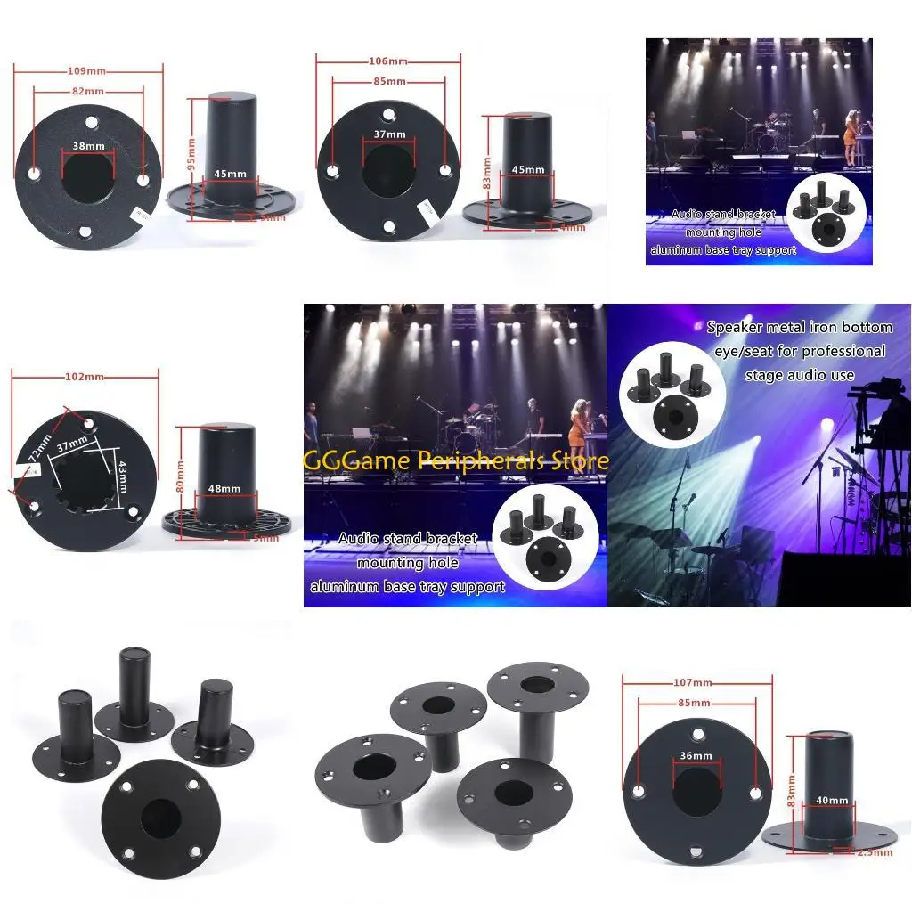 

U55B Metal Speaker Stand Iron Lower Sound Seats for Stage Sound Speaker