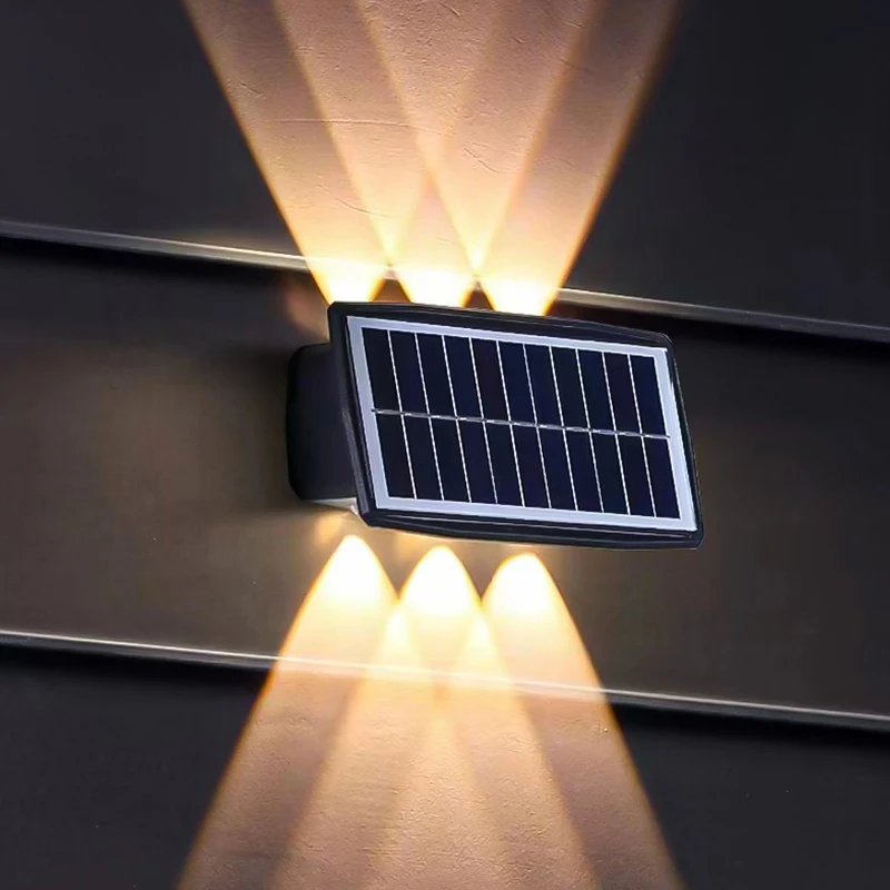 Popular LED IP65 Waterproof Solar Sensor Environmental Outdoor Decorative Wall Lights Villa lighting