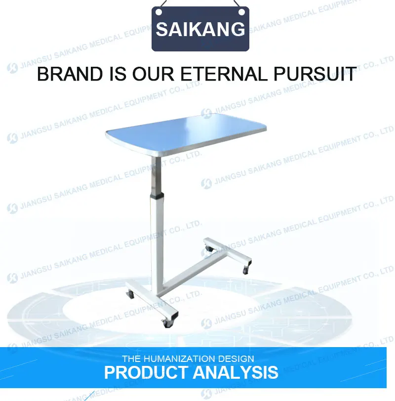 Movable Adjustable Overbed Table