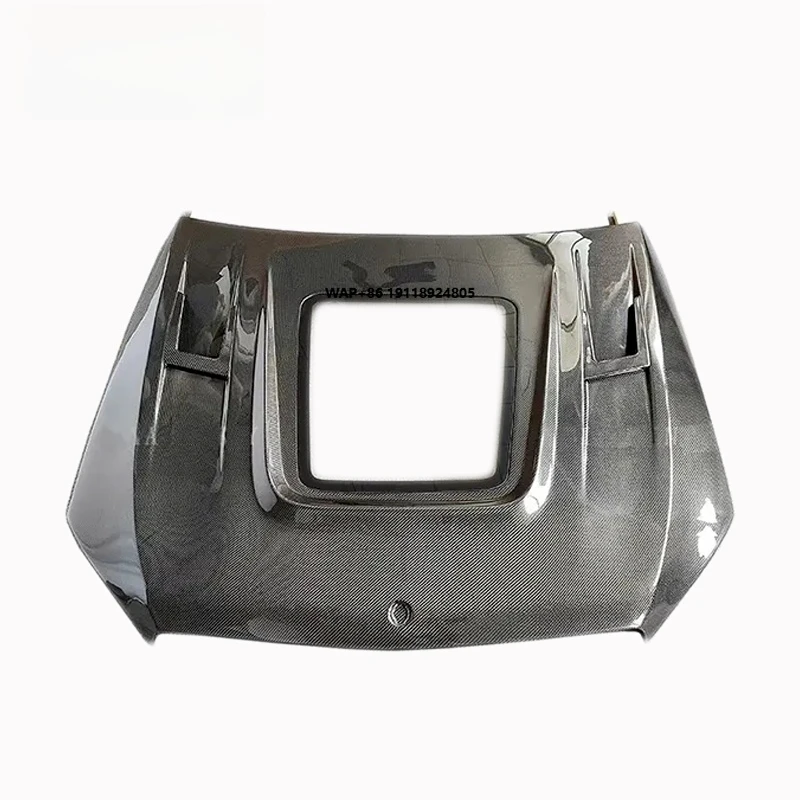 

Подходит для 15-21 C-Class W205, модифицированная оригинальная прозрачная крышка двигателя, капот двигателя из углеродного волокна