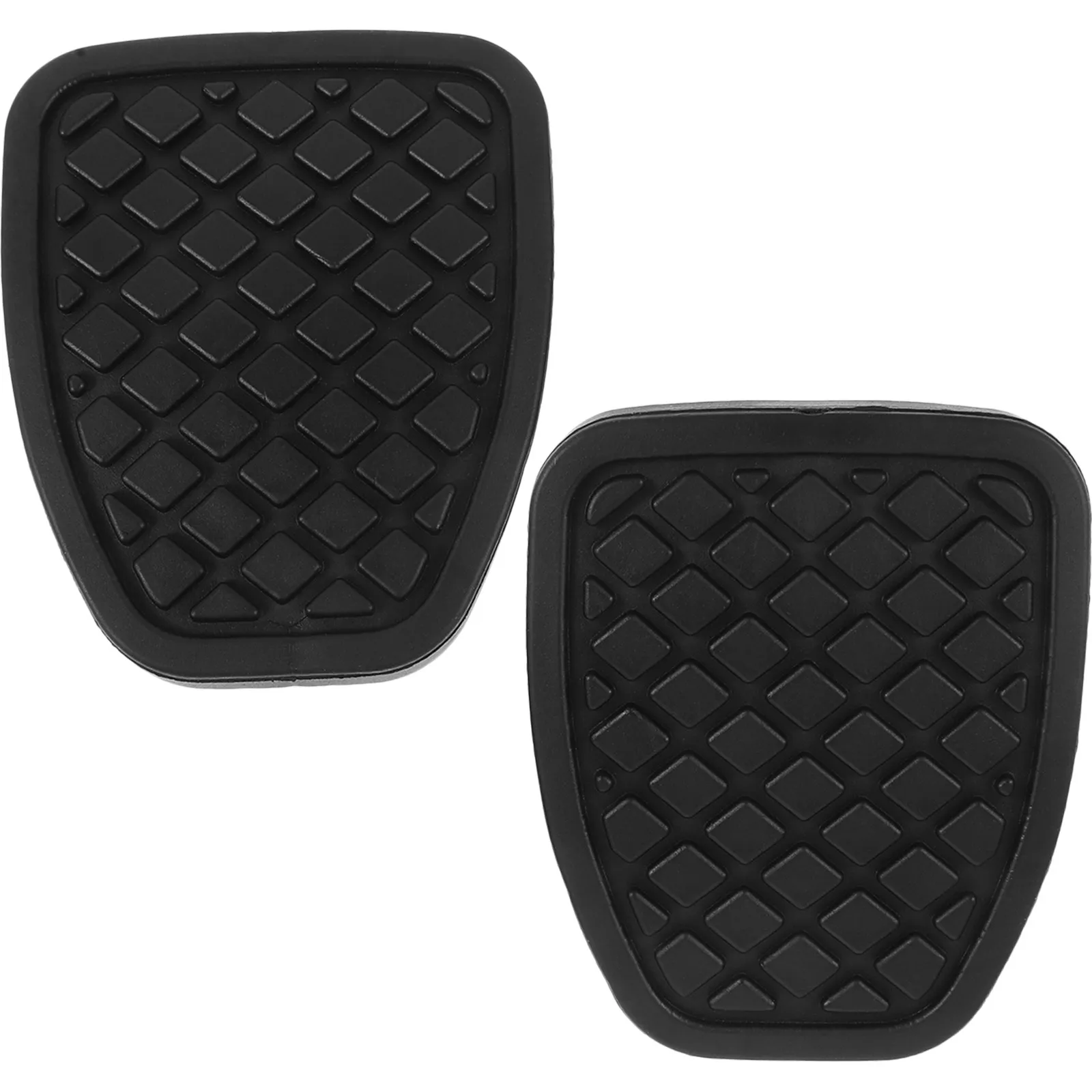 2 Peças de Capas de Borracha para Pedal de Freio e Embreagem, Antiderrapantes e Resistentes ao Desgaste, Acessórios Internos Automotivos