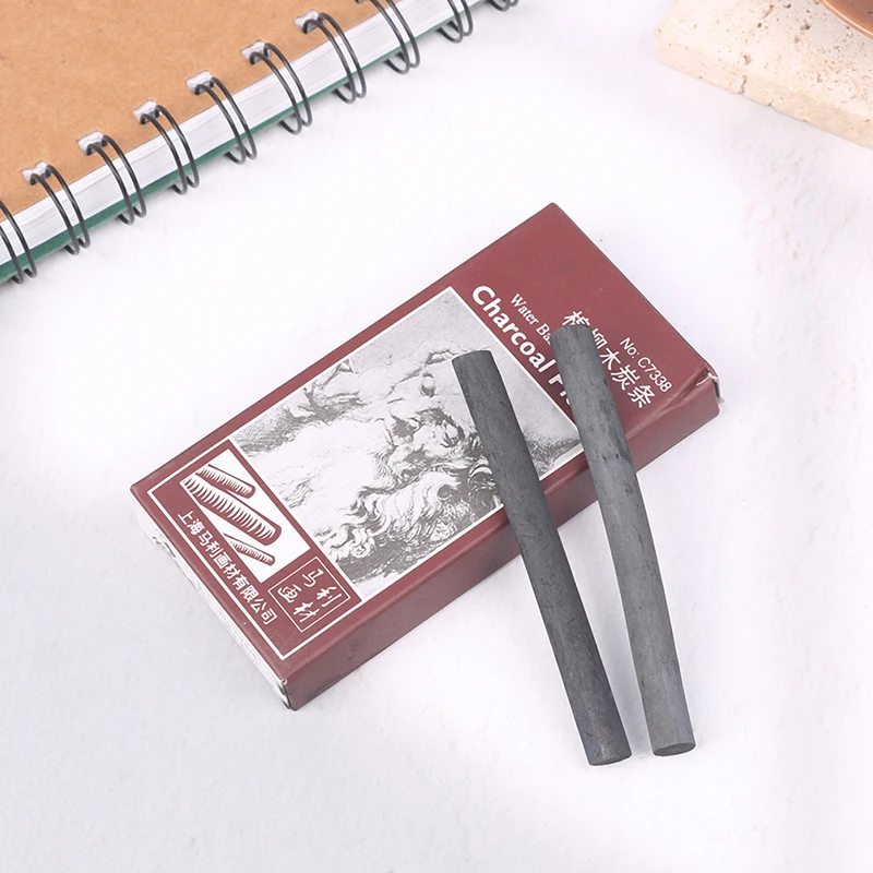 8 pz/pacco professione matite schizzo disegno salice Charcoal Bar artista arte pastelli pittura disegno studente forniture accessori