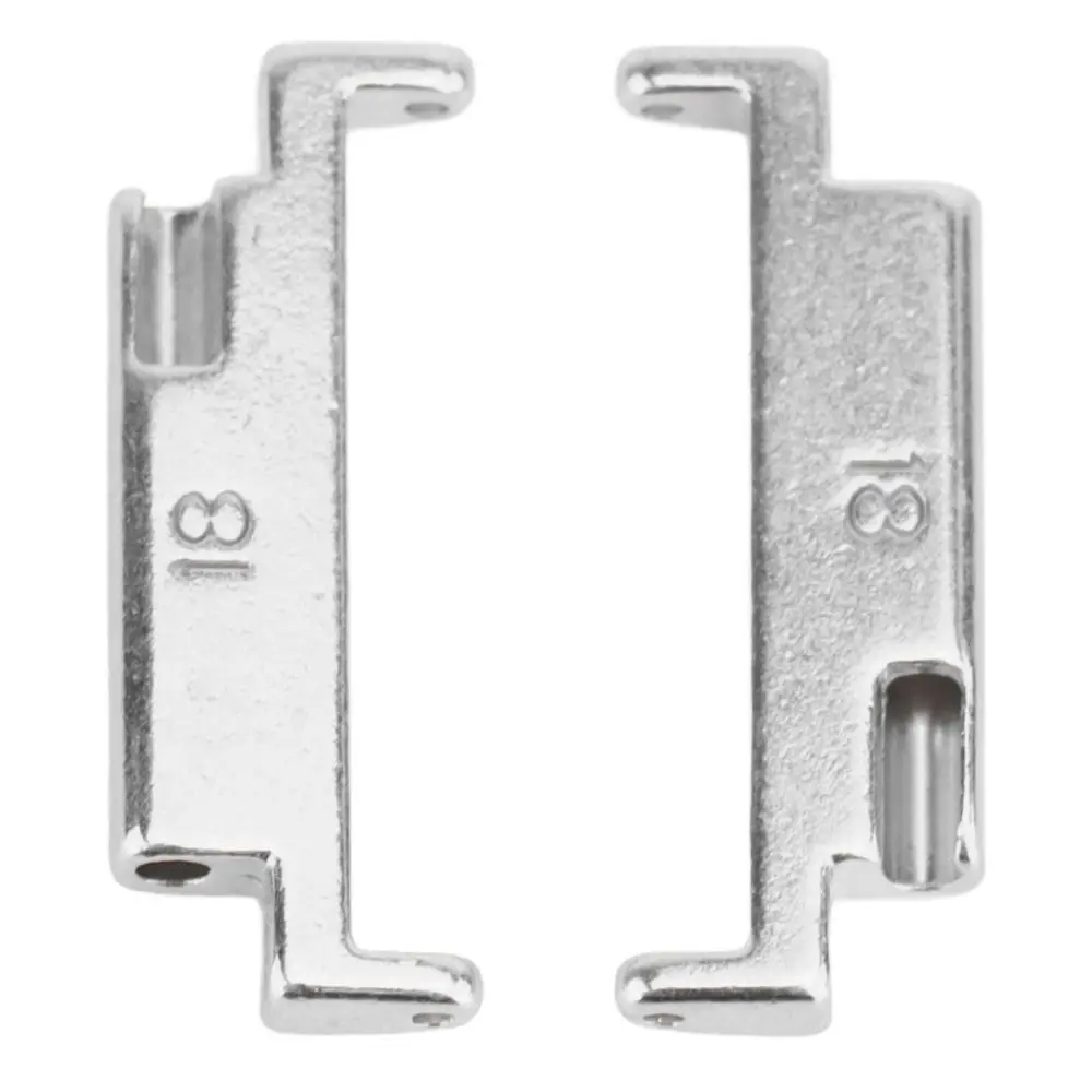 1 Pair Stainless Steel Metal Watch Band Adapter 18-22mm Size Silver Watch Strap Connection Adapter Replacement Part